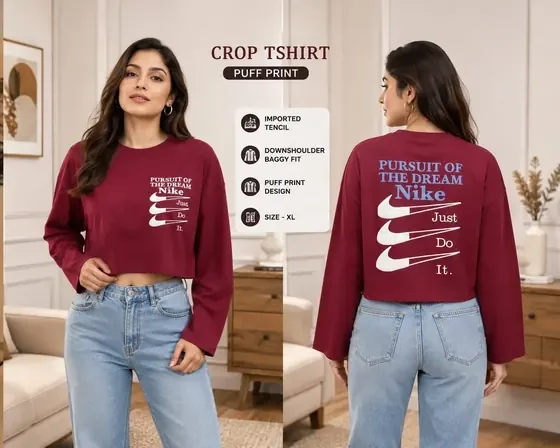 Pursuit of the Dream Crop T-Shirt wholesale