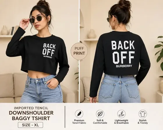 Back Off Burberry Graphic T-Shirt wholesale